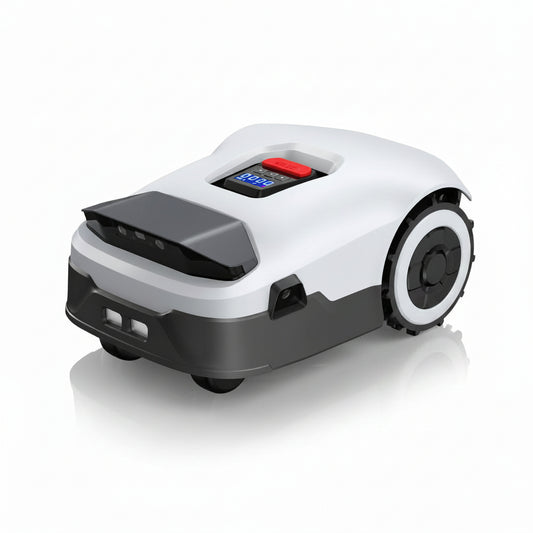 Robot Lawn Mower NO Wire - 0.9 Acre, Full Band Rtk+4-Eye Vision Robotic Lawnmower, Automatic Mapping, 30 Multi-Zone Management, Accurate Obstacle Avoidance, Intelligent Anti-Theft, APP Control