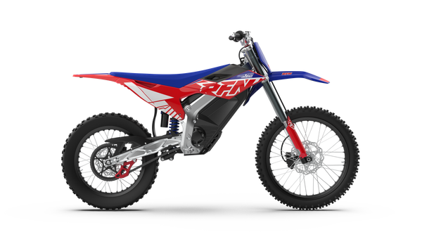 2026 RFN Warrior Pro SX-E15 Plus Electric Dirt Bike - 61 MPH Off-Road