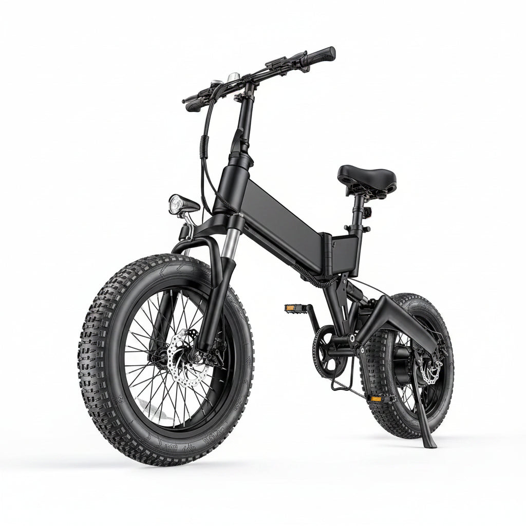 Electric Bike, 20''X4.0 Fat Tire Electric Bike for Adults