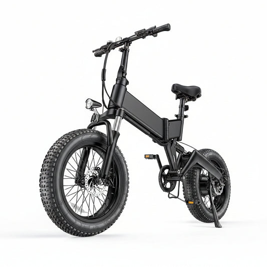 Electric Bike, 20''X4.0 Fat Tire Electric Bike for Adults