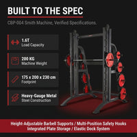 Fitness Equipment Strength Exercise Shoulder Press Smith Machine — Results & Stats