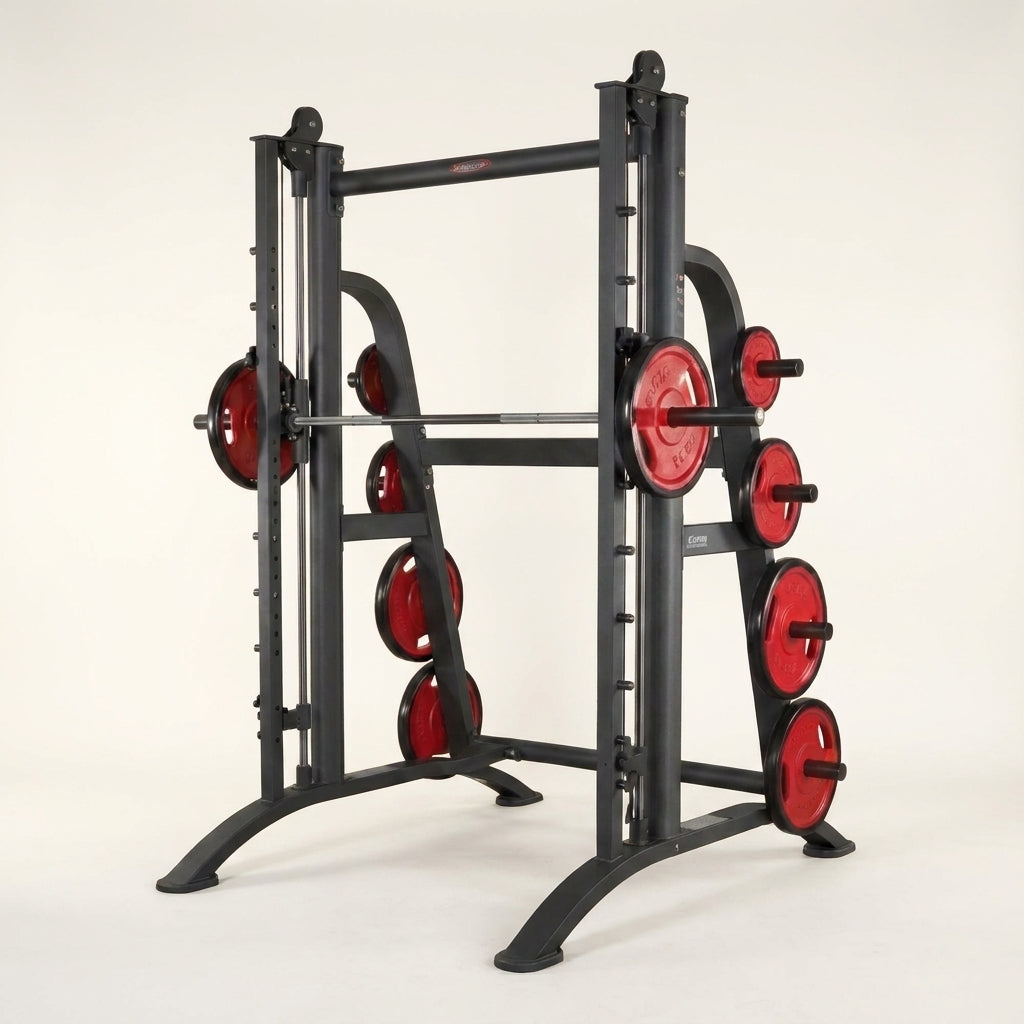 Fitness Equipment Strength Exercise Shoulder Press Smith Machine — Studio Shot