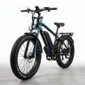 Electric Mountain Bike Built for Off-Road Adventures, 2000W Dual Motor, 52V 23AH Battery, 26 Inch Fat Tires
