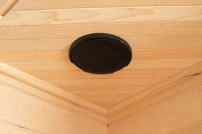 Blisspod | Vienna | Corner Spacious Far Infrared Sauna | Canadian Hemlock Wood | Ultra Low EMF | 12 Heaters | 4-5 Persons