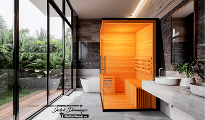 3 Person Home Steam Sauna | Traditional 7™